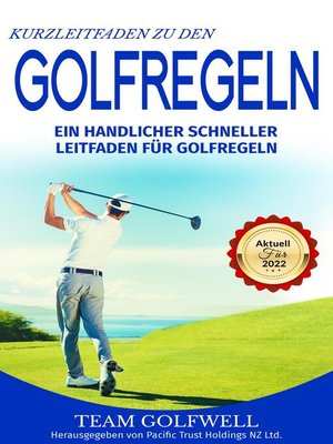 cover image of Kurzleitfaden zu den   GOLFREGELN
